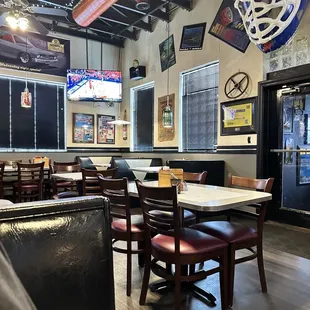 Dining room on bar side