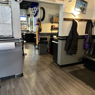 Right side when you walk in