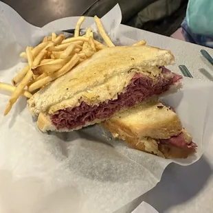 Rueben on white bread (per request)