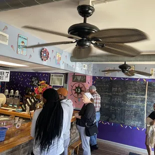 Small inside setup - cute and cozy