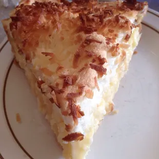 Award-winning coconut cream pie