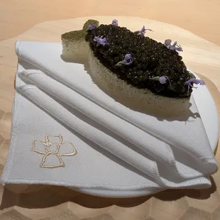 @endoedibles on Instagram 12/07/24  Dashi with caviar