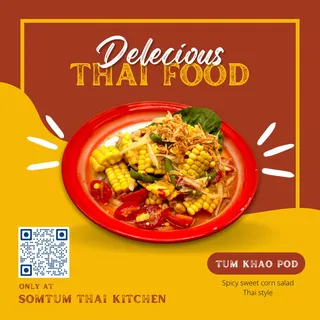 Tum Khao Pod (Recommend)