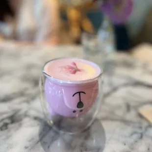 sakura latte