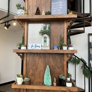 Check out the holiday display