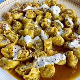 Lamb ravioli