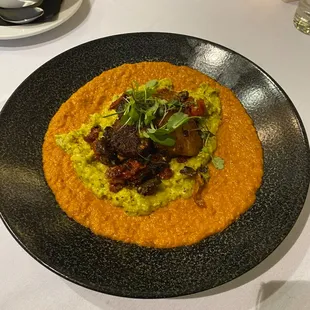 a plate of food