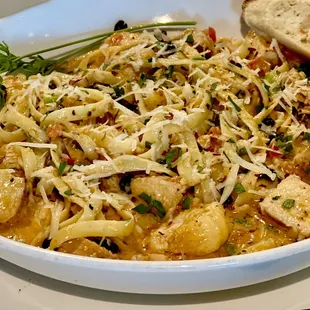 Oh my incredible Cajun special pasta! The FAV