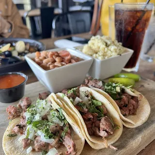 Three Tacos