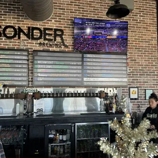 Beer menu