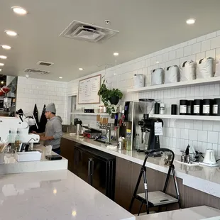 customers in the kitchen