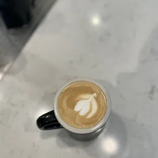 Underappreciated these days - quality latte art.