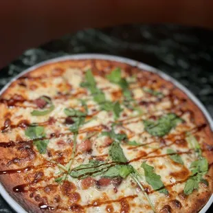 pizza, food
