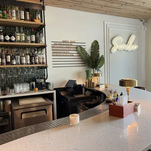 Bar area