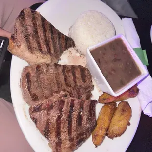 steak, food