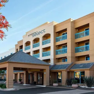 Hotel exterior day