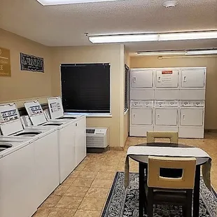FREE guest use washers and dryers, available 24/7