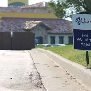 Exterior Pet Walking Area