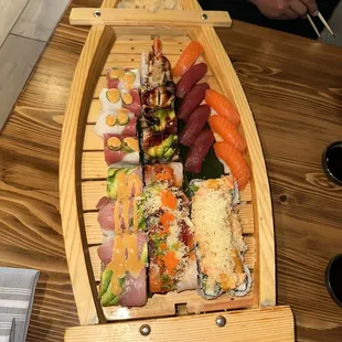 Tiger, dynamite, flying dragon, kiss of fire, and volcano