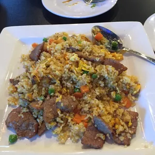 C10 Beef Fried Rice Dish