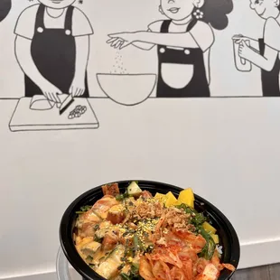 Build your own Poké Bowl and cute art