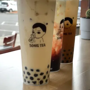 Milk Tea Lineup