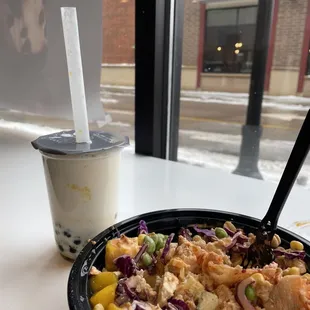 Dirty mango boba