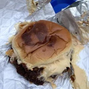 Delicious burger (the deluxe)!