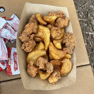 Popcorn chicken