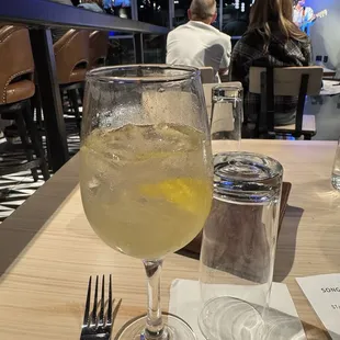 One of the cocktails that I had.
