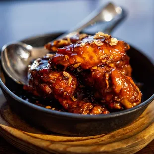 Thai chicken wings   IG @Bitehouston