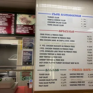 Menus