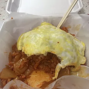 Kimchi fried rice