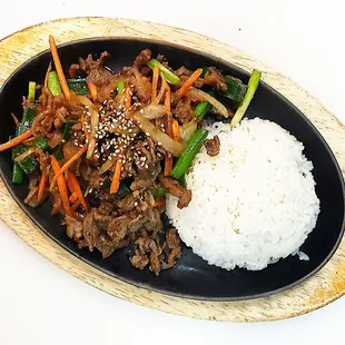 Beef with rice