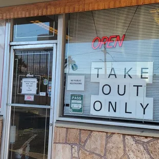 take out only