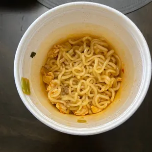 "Ramen" with chicken...Not good at all...
