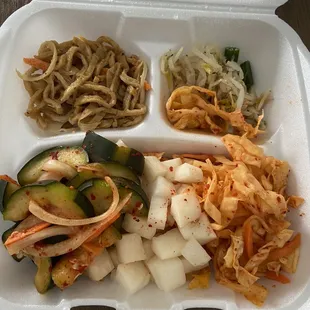 all the banchan yummmm