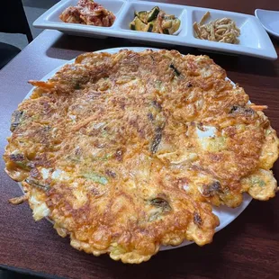 Kimchi pancake
