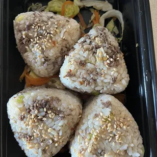 14. Four Piece Bulgogi Rice Ball