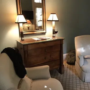Living room in our suite...