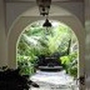 View to courtyard