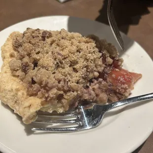 Cherry, apple, pecan pie