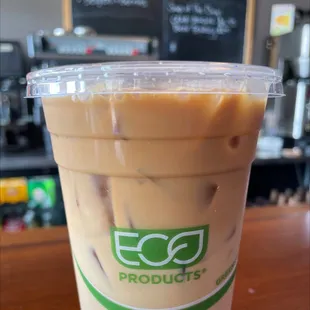 The coffee drink I ordered!