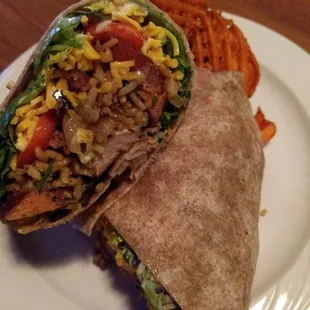 Jambalaya wrap