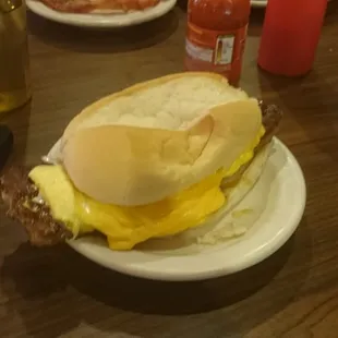 Great breakfast hoagie!