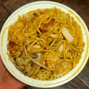10'25'2022 Shrimp &amp; Scallop Lo Mein