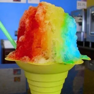 Hawaiian Shaven Ice with our renowned homemade flavors