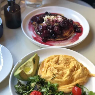 Harissa Folded Eggs