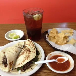 Big barbacoa tacos!