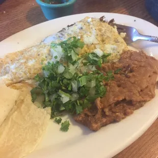 Barbacoa omelette...